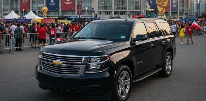 Luxury limo service to BMO Field for FIFA World Cup 2026 in Toronto