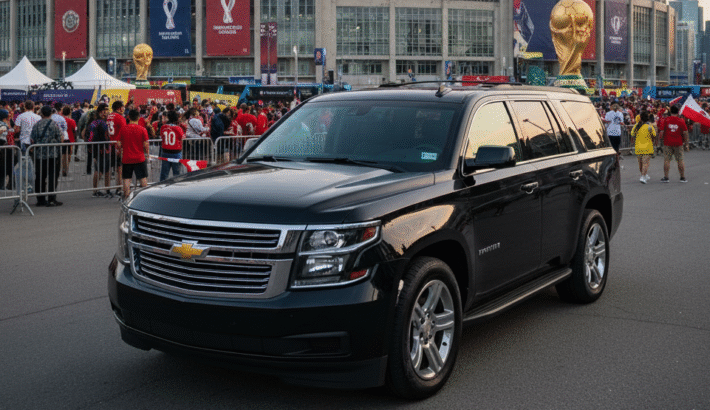 Luxury limo service to BMO Field for FIFA World Cup 2026 in Toronto