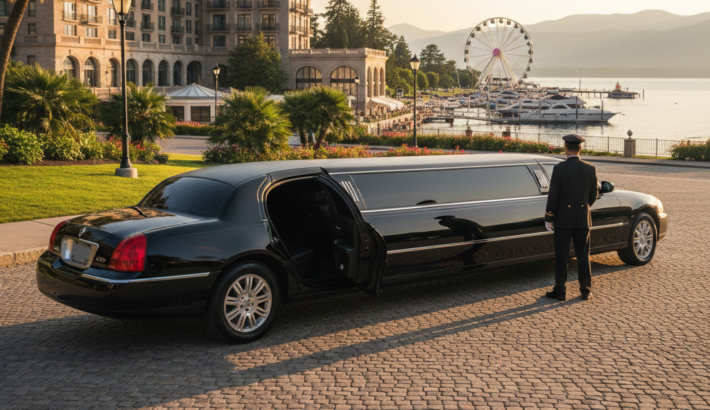 Barrie limo service with chauffeur near waterfront hotels